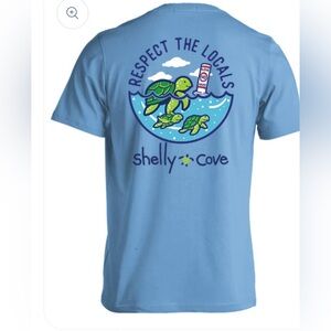 Shelly Cove Turtle Respect the Locals t-shirt
